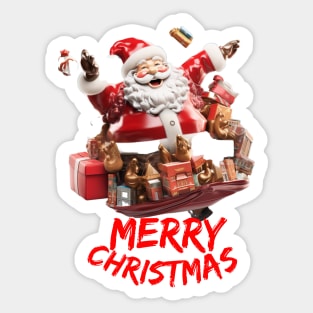 Christmas Santa Sticker